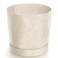 Вазон Тубо ЕКО 180мм белый крем купить