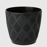 Вазон Флов Петит 23см черный купить