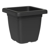 Вазон TeraPlast Nazca 45см темно-серый купить