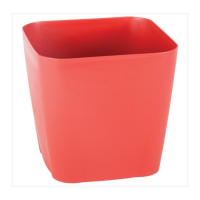 Горшок Safir 0,8л с дренажом красный Serinova купить