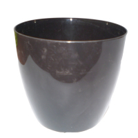 Кашпо Ага черное 20 купить