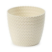 Горшок Магнолия Джерси 140мм кремовый купить