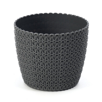 Горшок Магнолия Джерси 160мм антрацит купить