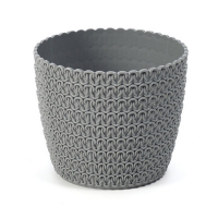 Горшок Магнолия Джерси 190мм серый купить
