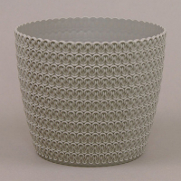 Горшок Магнолия Джерси 220мм таупе купить