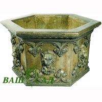 Лаббу уличный бетонный вазон купить