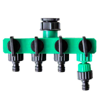 Соединитель крана со шлангом на 4 выхода купить