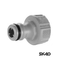 Штуцер резьбовой пластик 21мм, GARDENA купить