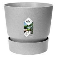 Вазон Elho greenville round 16 см светлый гранит купить