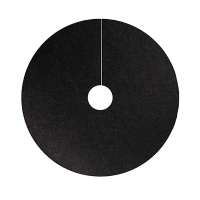 Приствольный круг 20 см черный 60 г/м2 ZRостай купить