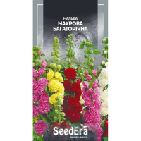 Мальва махровая смесь многолетняя Seedera, 0,2 г купить