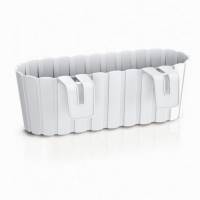 Балконный ящик Boardee Hook навесной, 400мм белый купить