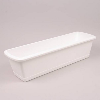 Балконний ящик Респана 40см білий купить