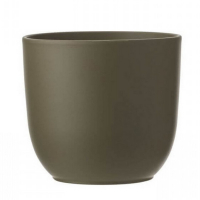 Кашпо Edelman Tusca pot round 22,5cм зеленый купить