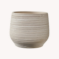 Кашпо Ravenna 19х18см, кремовый купить