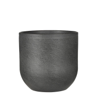 Кашпо Edelman Nora pot round 34 cм темно-серый купить
