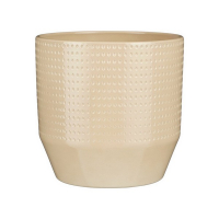 Кашпо Edelman Carrie pot round 19,5 см бежевый купить