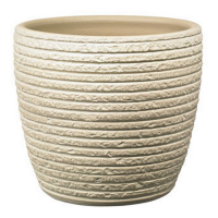 Кашпо Porto 17х15 см, коричневый купить